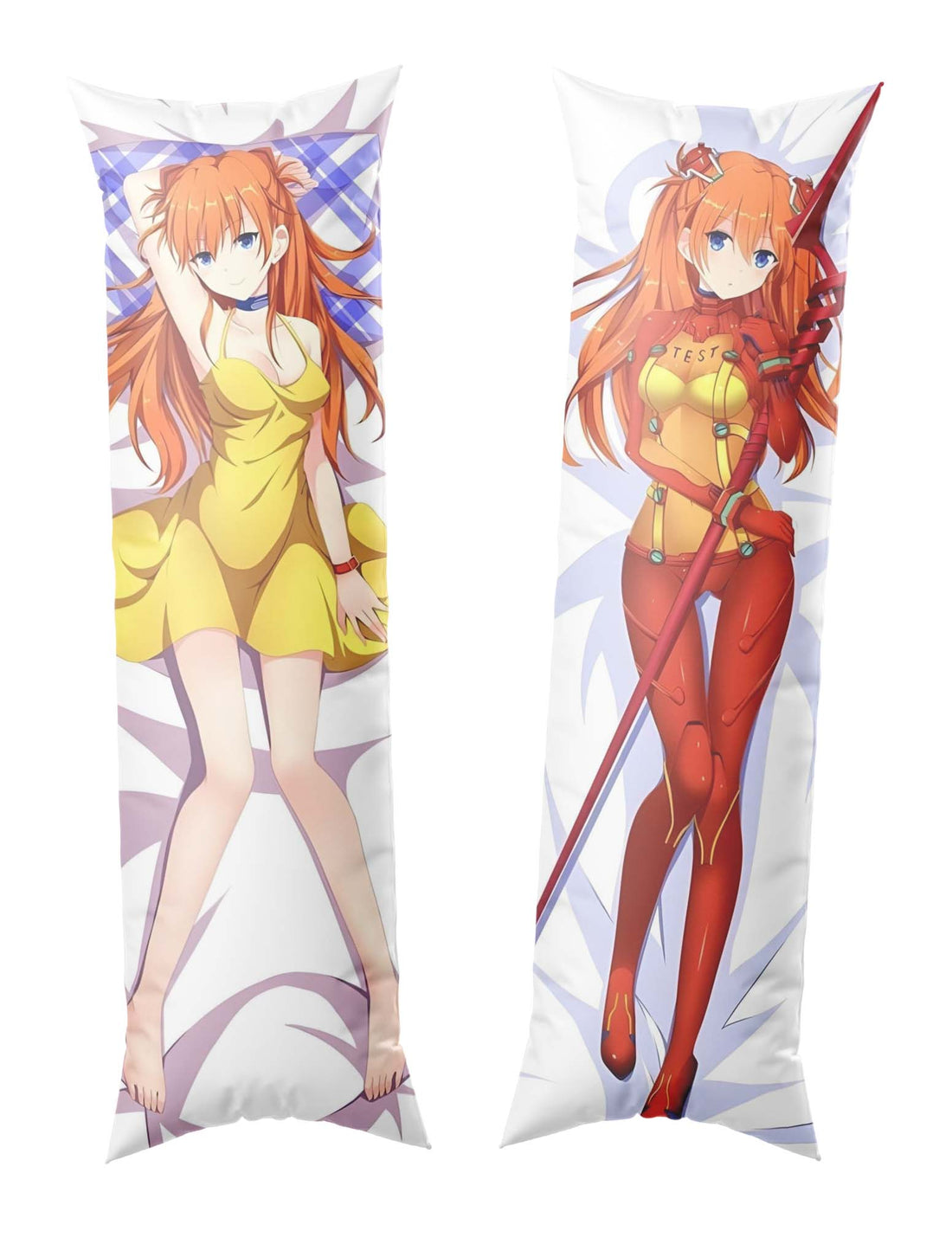 Asuka Langley Soryu / Neon Genesis Evangelion / Body Pillow Cover - PillowHub 50x150 PEACH SKIN