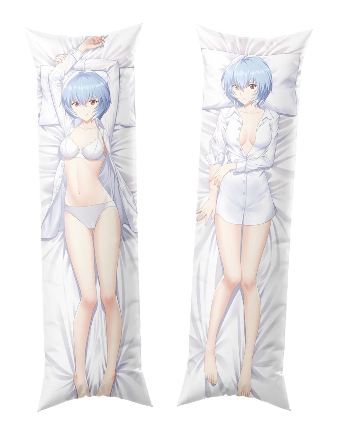 Rei Ayanami / Neon Genesis Evangelion / Dakimakura / Anime Body Pillow Cover