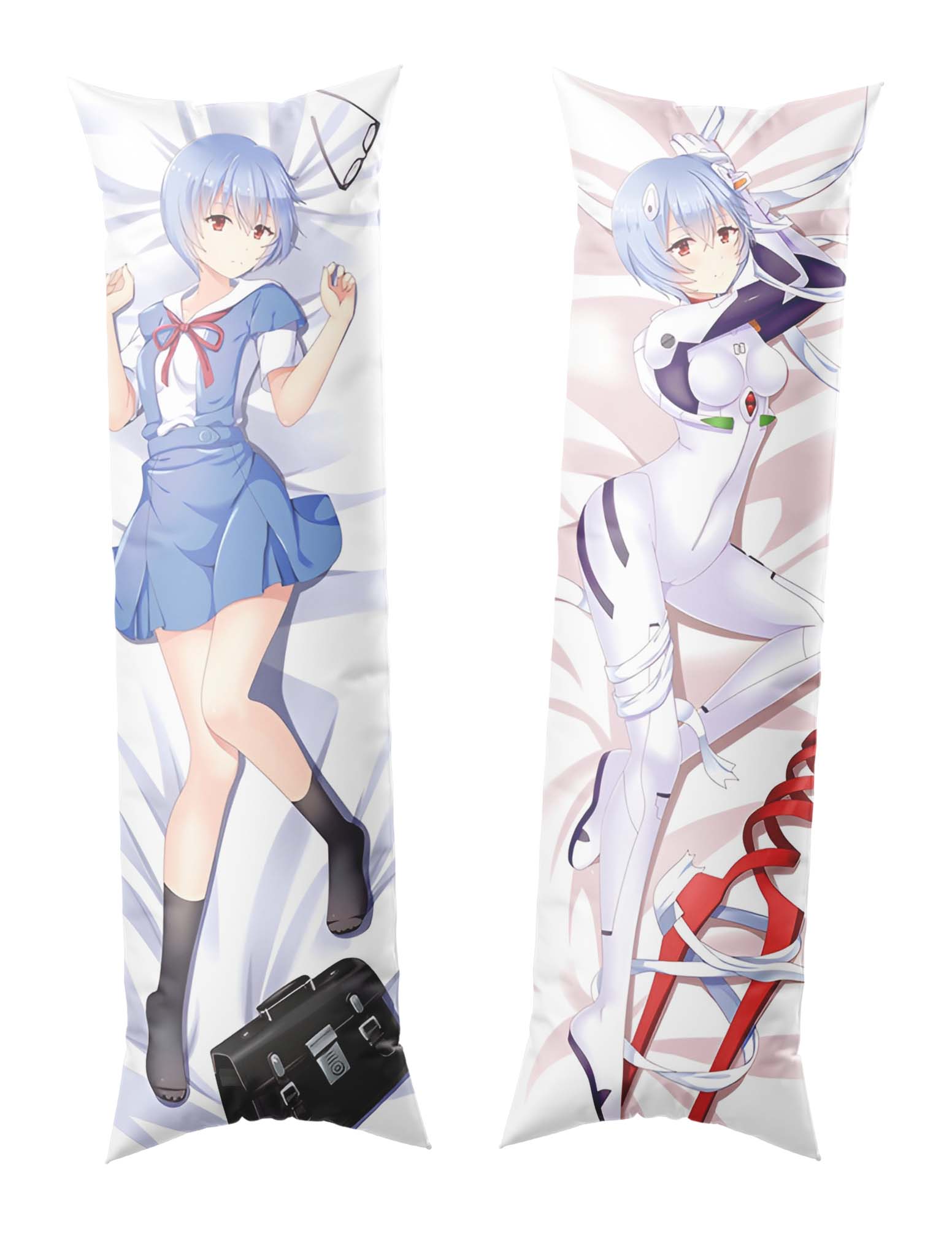 Rei Ayanami / Neon Genesis Evangelion / Dakimakura / Anime Body Pillow Cover