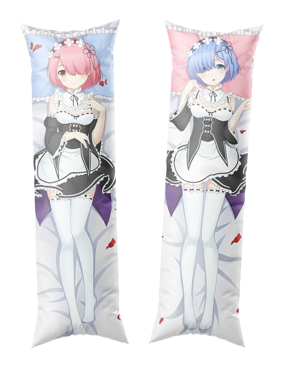 Rem / RE:ZERO-Starting Life In Another World / Body Pillow Cover - PillowHub 50x150 PEACH SKIN