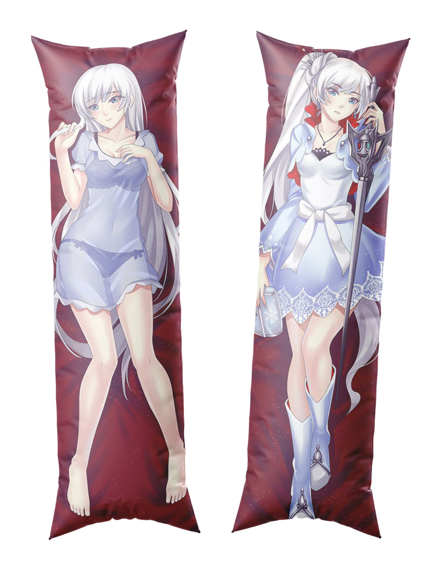 Weiss Schnee / RWBY / Dakimakura / Anime Body Pillow Cover