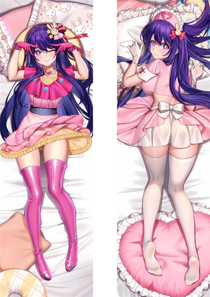 Ai Hoshino / Oshi no Ko / Body Pillow Cover - PillowHub 50x150 PEACH SKIN