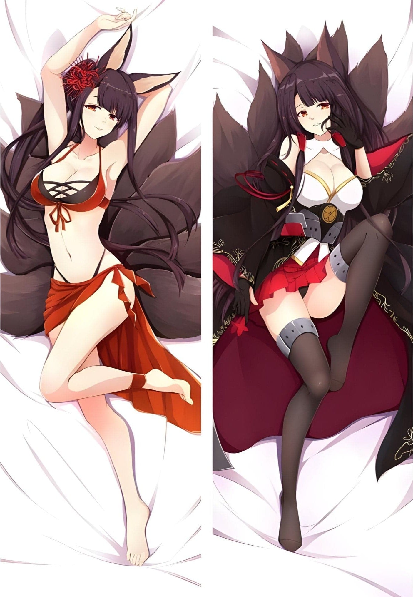 Akagi / Azur Lane / Body Pillow Cover - PillowHub 50x150 PEACH SKIN