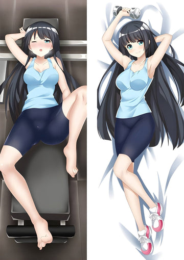 Akemi Soryuin / How Heavy Are The Dumbbells You Lift / Body Pillow Cover - PillowHub 50x150 PEACH SKIN