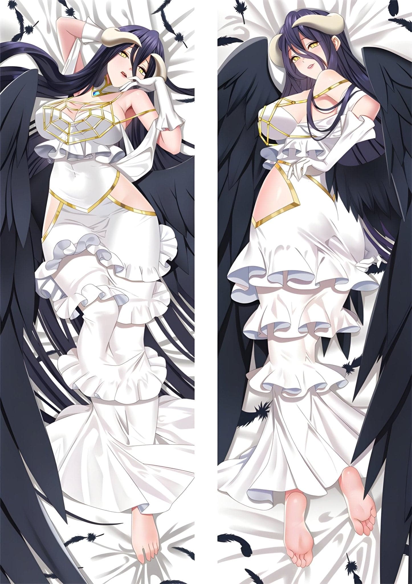 Albedo / Overlord / Body Pillow Cover - PillowHub 50x150 PEACH SKIN