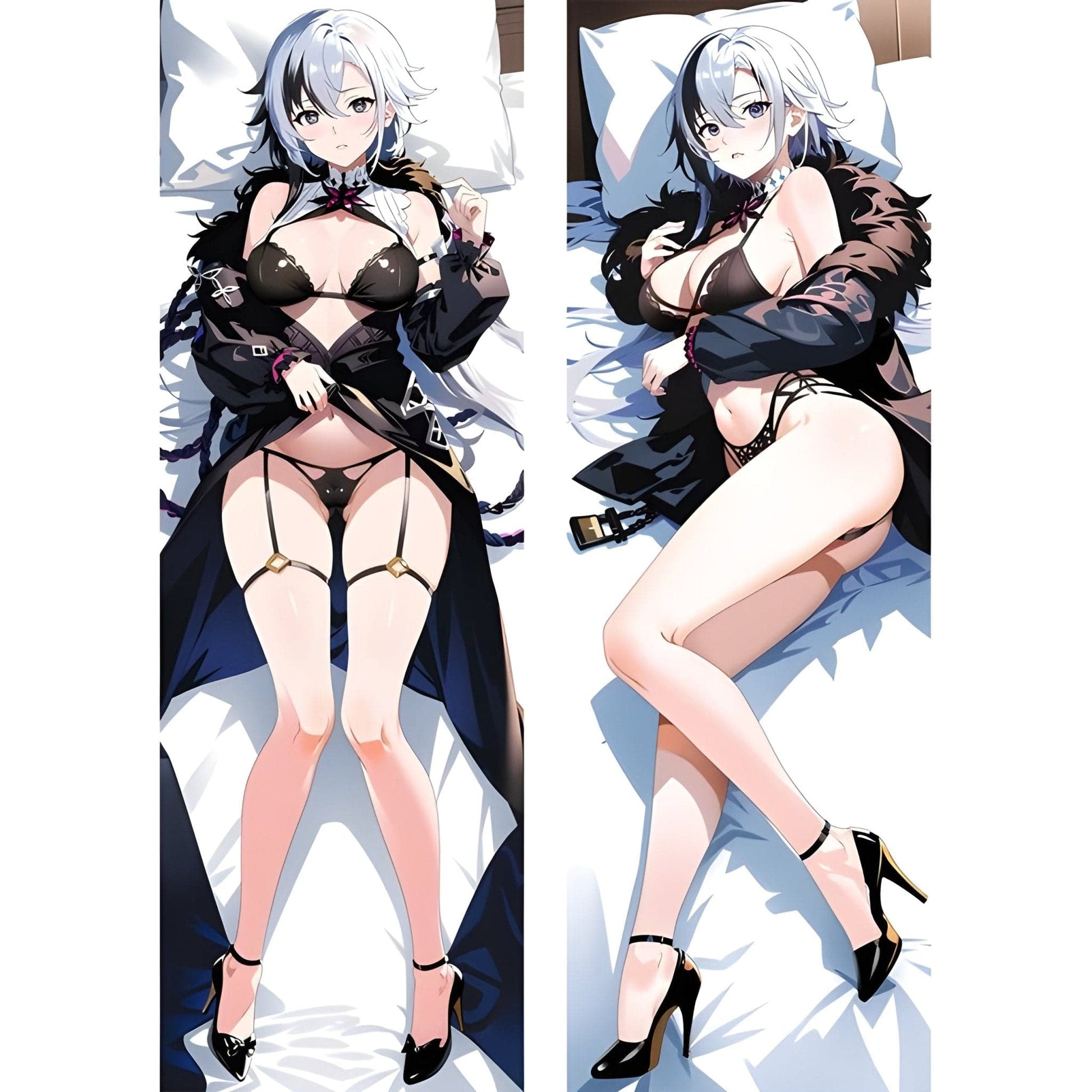 Arlecchino / Genshin Impact / Body Pillow Cover - PillowHub 50x150 PEACH SKIN