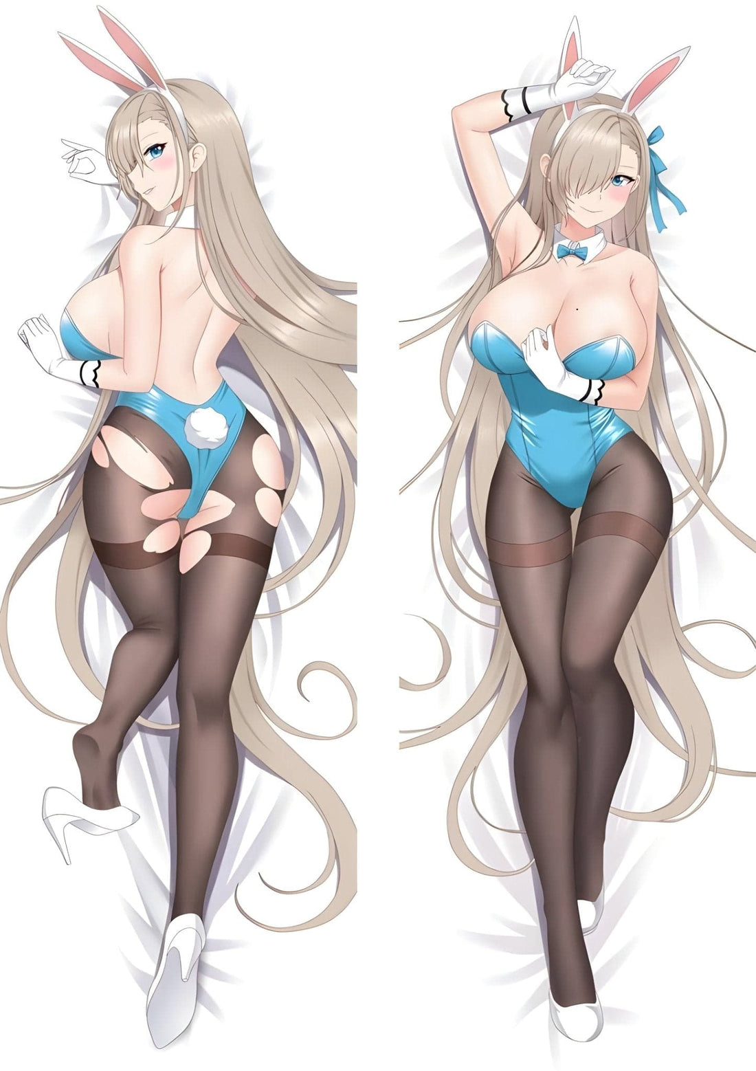 Asuna / Blue Archives / Body Pillow Cover - PillowHub 50x150 PEACH SKIN