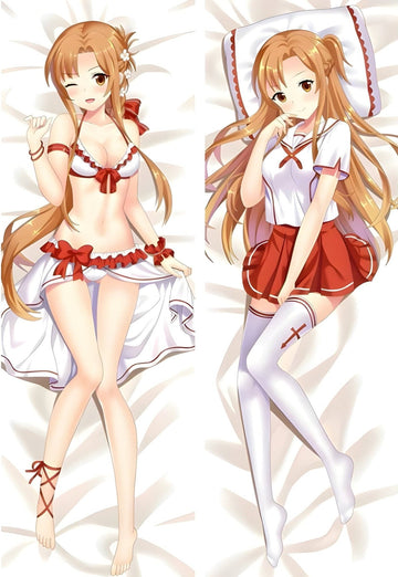 Asuna / Sword Art Online / Body Pillow Cover - PillowHub 50x150 PEACH SKIN