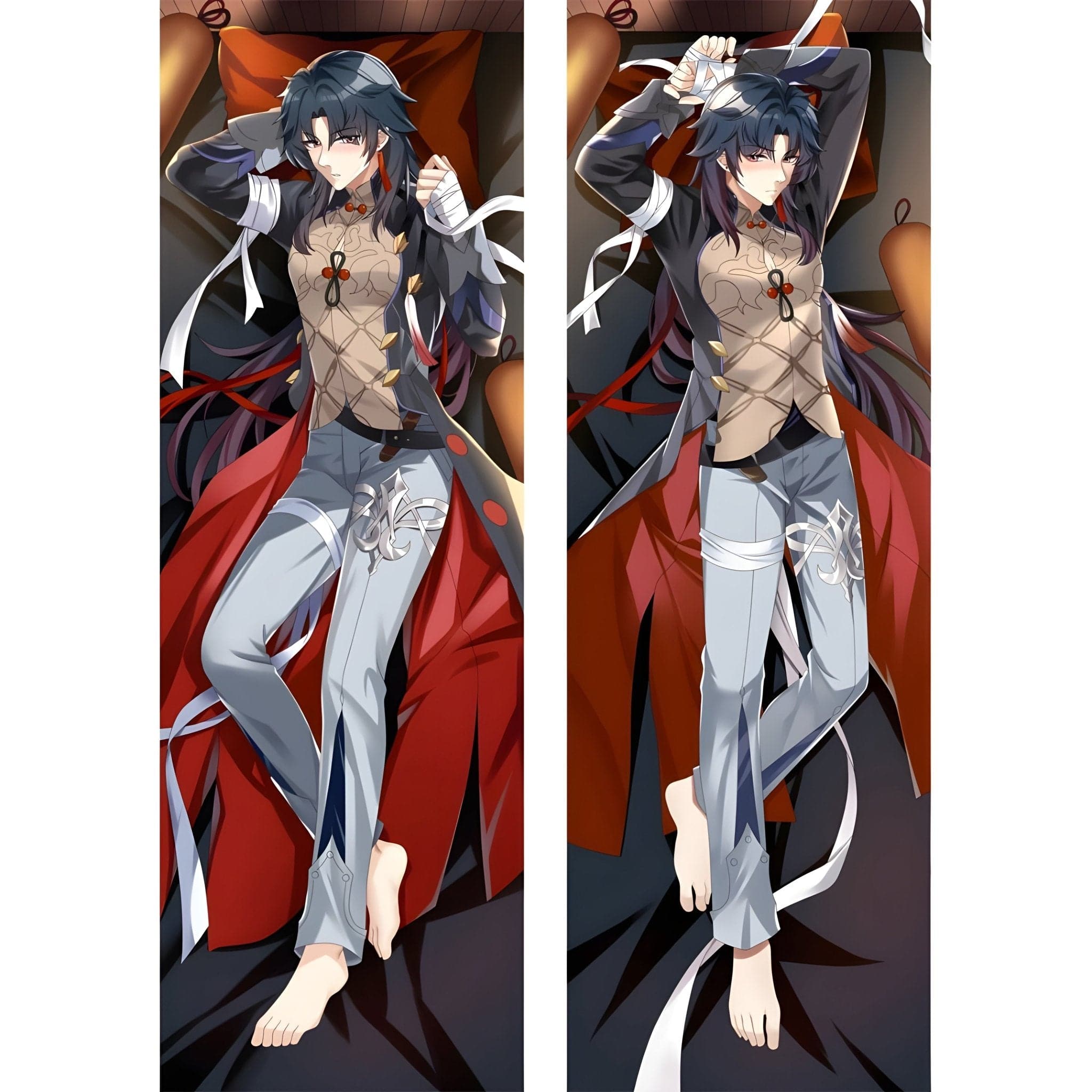 Blade / Honkai Star Rail / Body Pillow Cover - PillowHub 50x150 PEACH SKIN