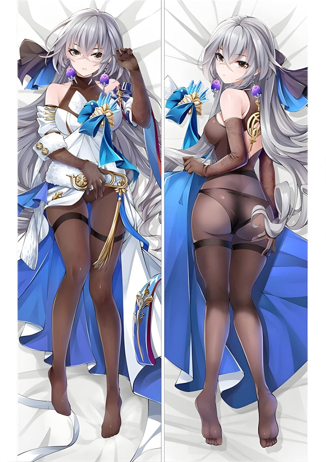 Bronya / Honkai Star Rail / Body Pillow Cover - PillowHub 50x150 PEACH SKIN