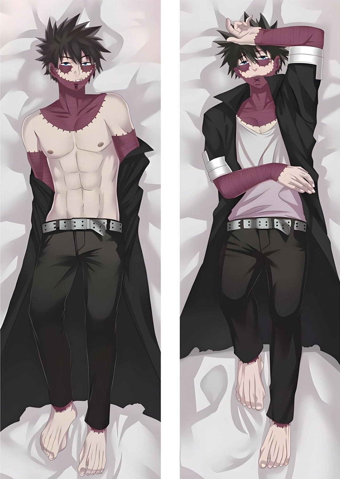 Dabi / My Hero Academia / Body Pillow Cover - PillowHub 50x150 PEACH SKIN