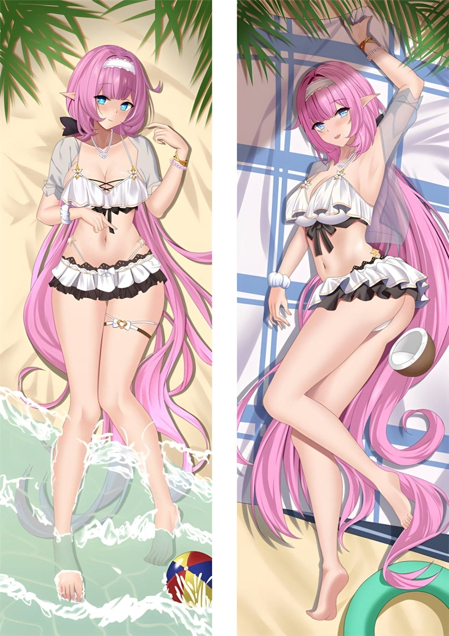 Elysia / Honkai Impact 3 / Body Pillow Cover - PillowHub 50x150 PEACH SKIN