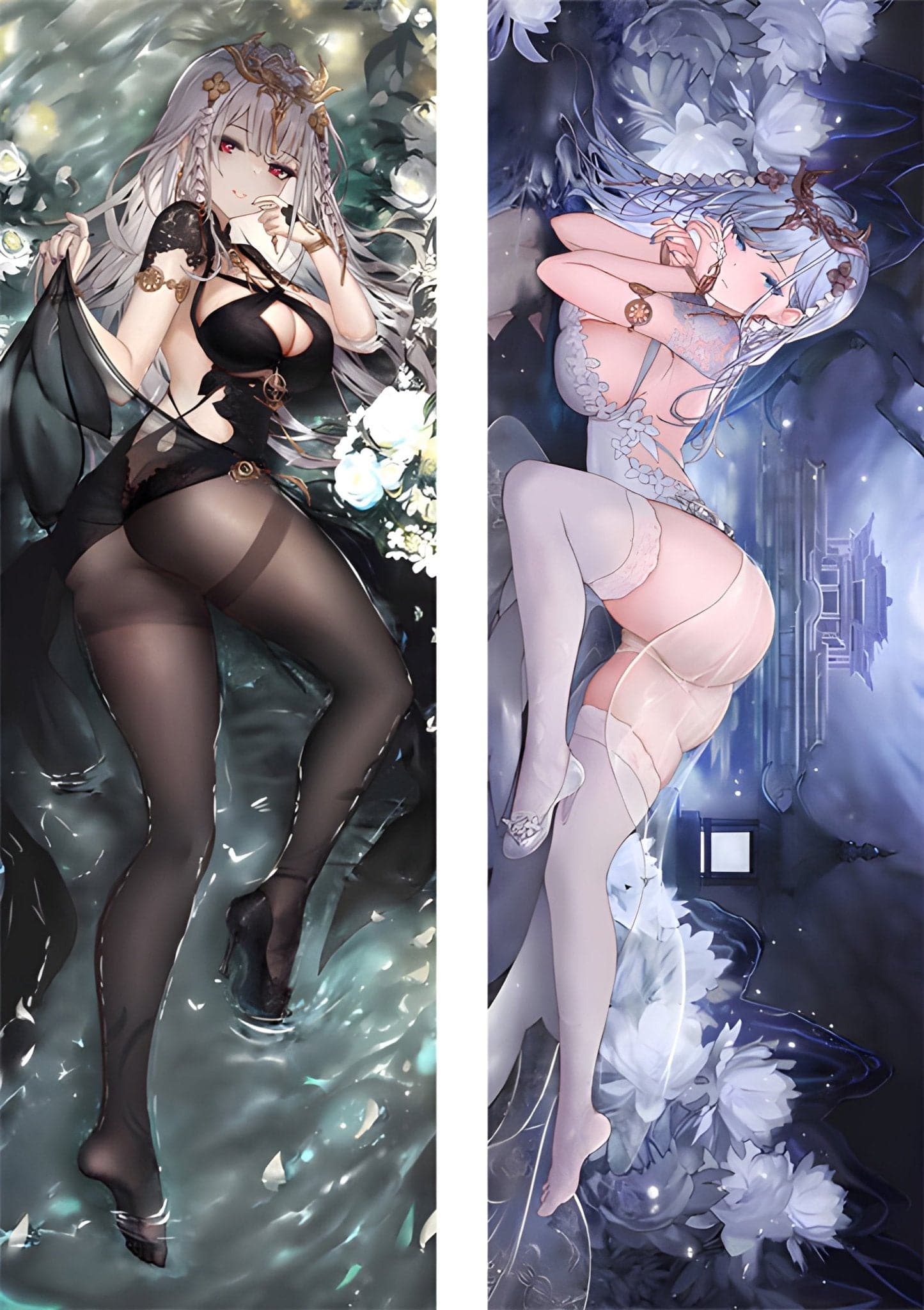 Emden / Azur Lane / Body Pillow Cover - PillowHub 50x150 PEACH SKIN