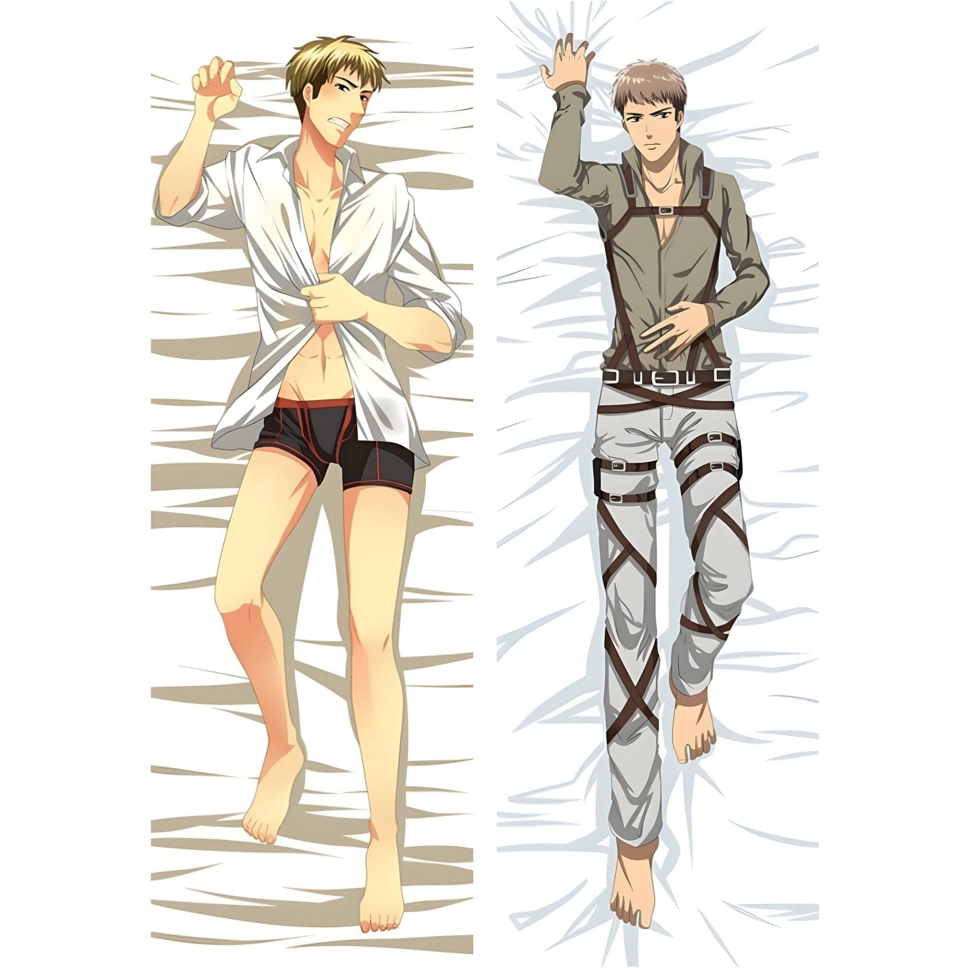 Erwin / Attack on Titan / Body Pillow Cover - PillowHub 50x150 PEACH SKIN