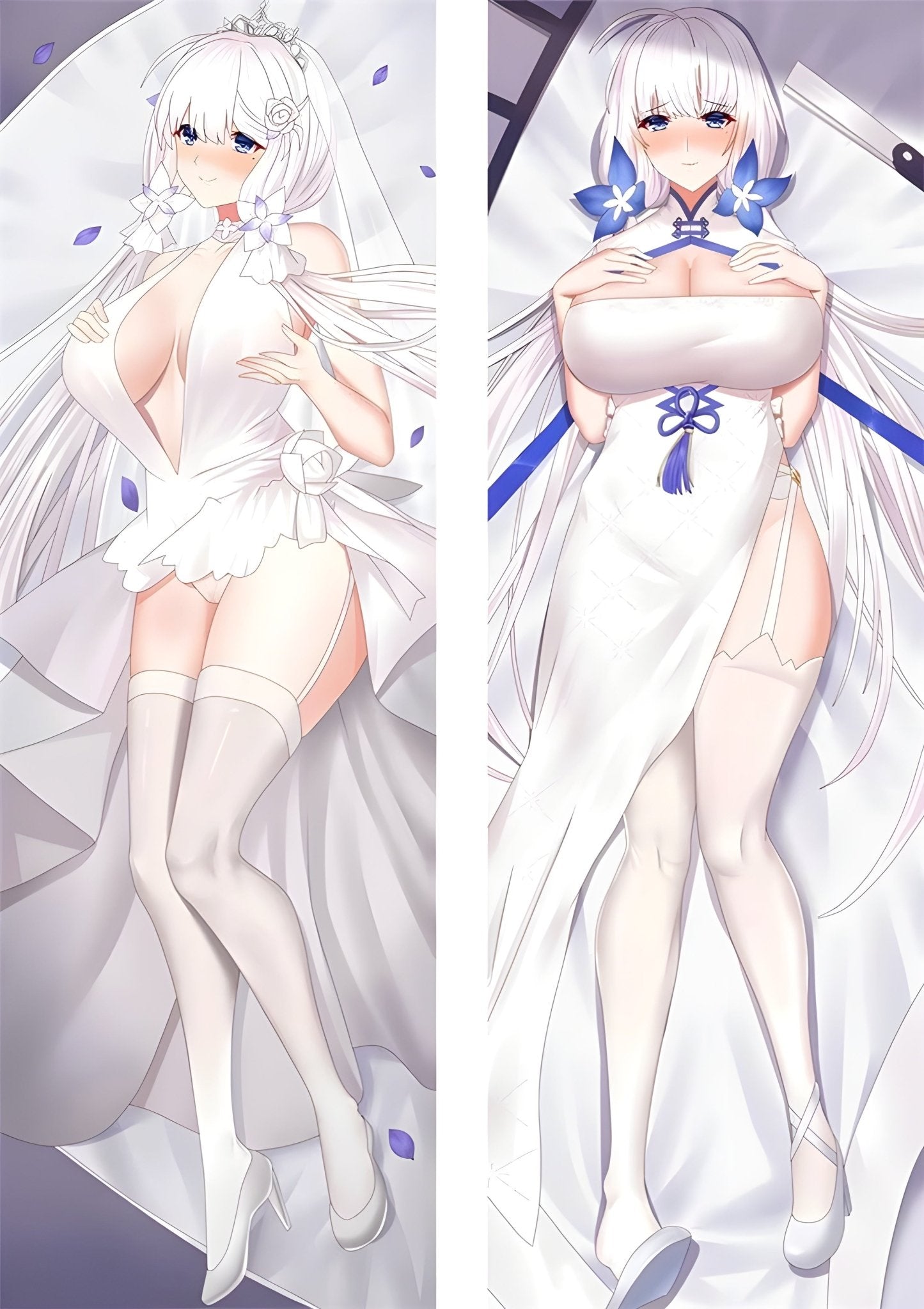 Illustrious / Azur Lane / Body Pillow Cover - PillowHub 50x150 PEACH SKIN