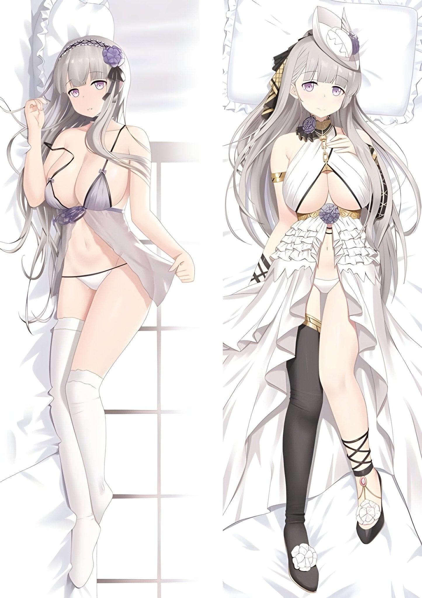 Indomitable / Azur Lane / Body Pillow Cover - PillowHub 50x150 PEACH SKIN