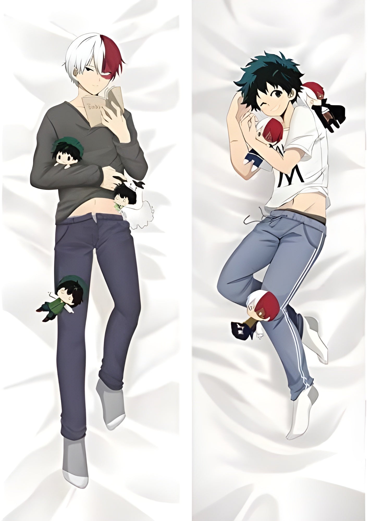 Izuku & Shoto / My Hero Academia / Body Pillow Cover - PillowHub 50x150 PEACH SKIN