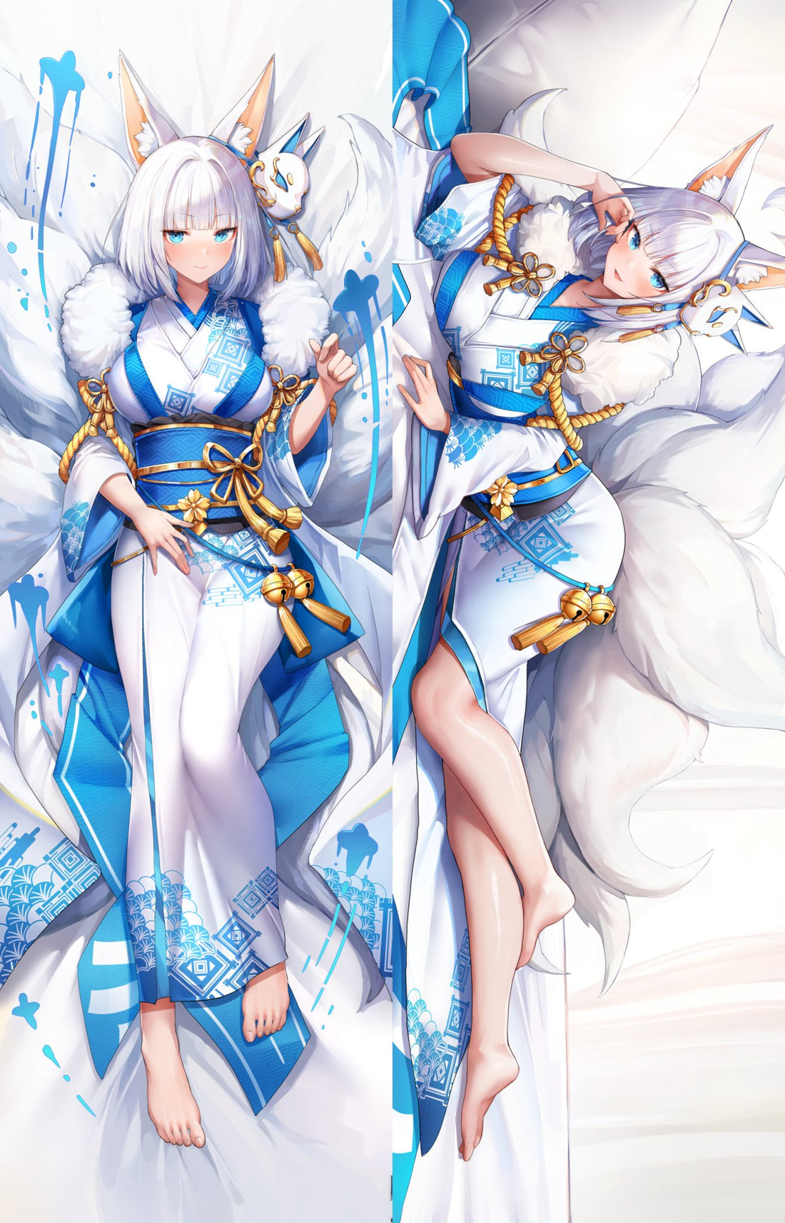 Kaga / Azur Lane / Body Pillow Cover - PillowHub 50x150 PEACH SKIN