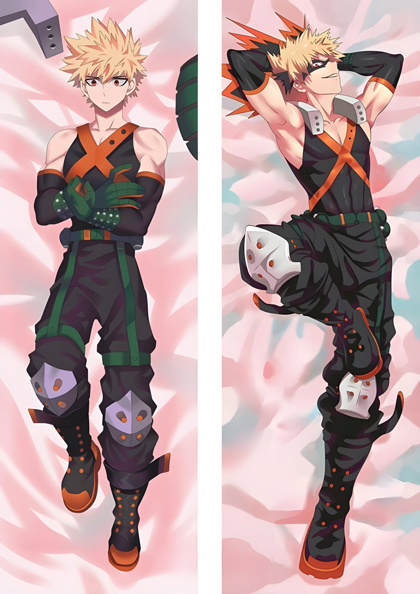 Katsuki Bakugou / My Hero Academia / Body Pillow Cover - PillowHub 50x150 PEACH SKIN