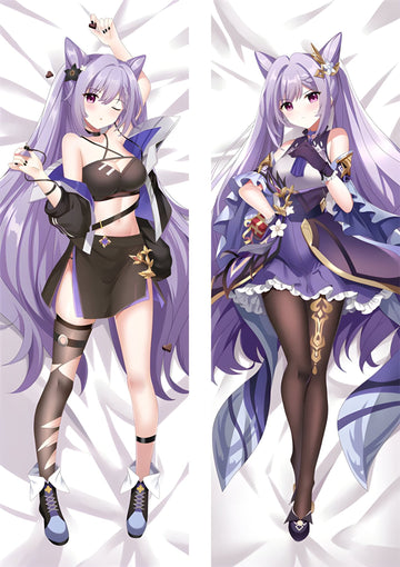 Keqing Genshin Impact Body Pillow Cover