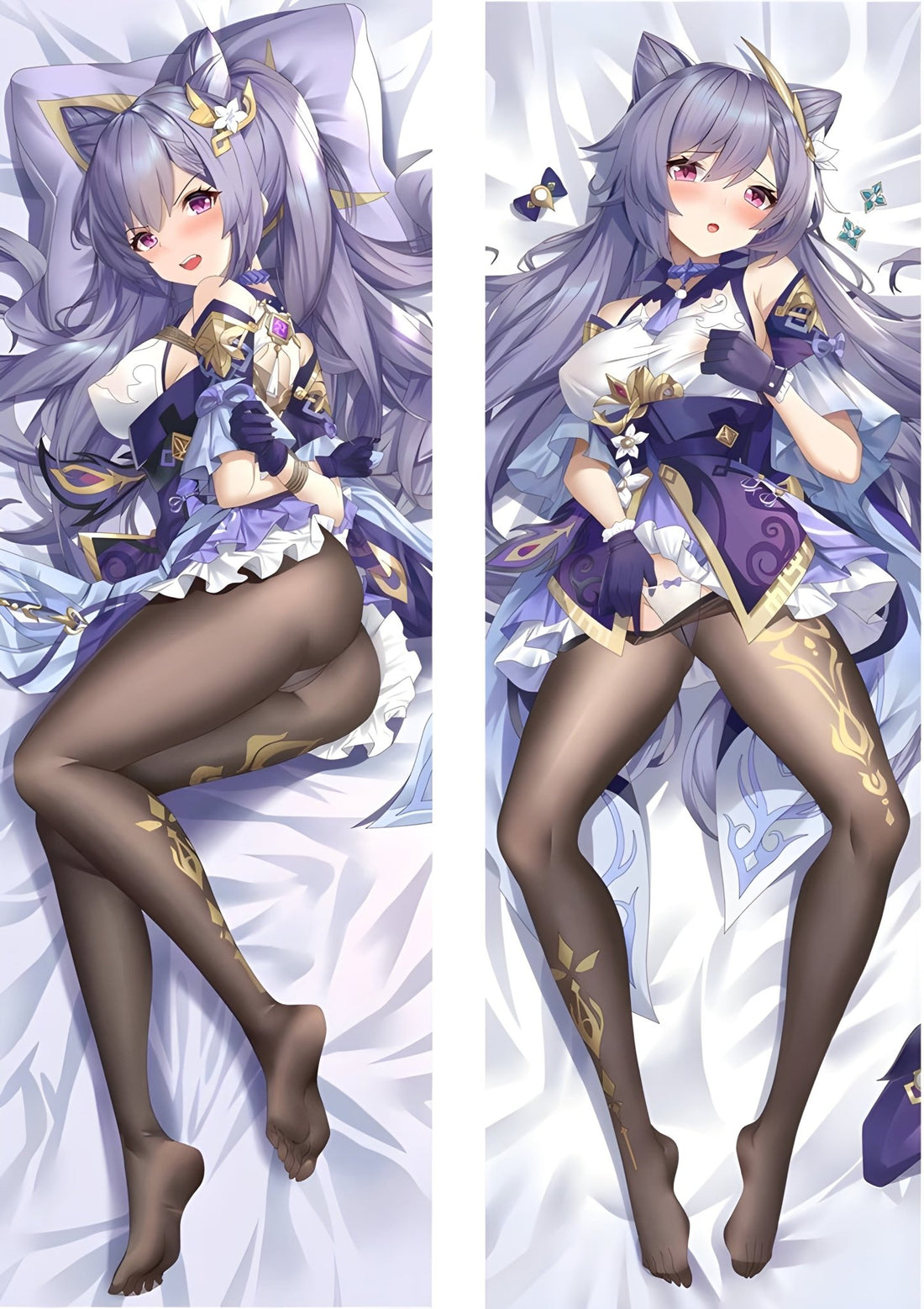 Keqing Genshin Impact Body Pillow Cover