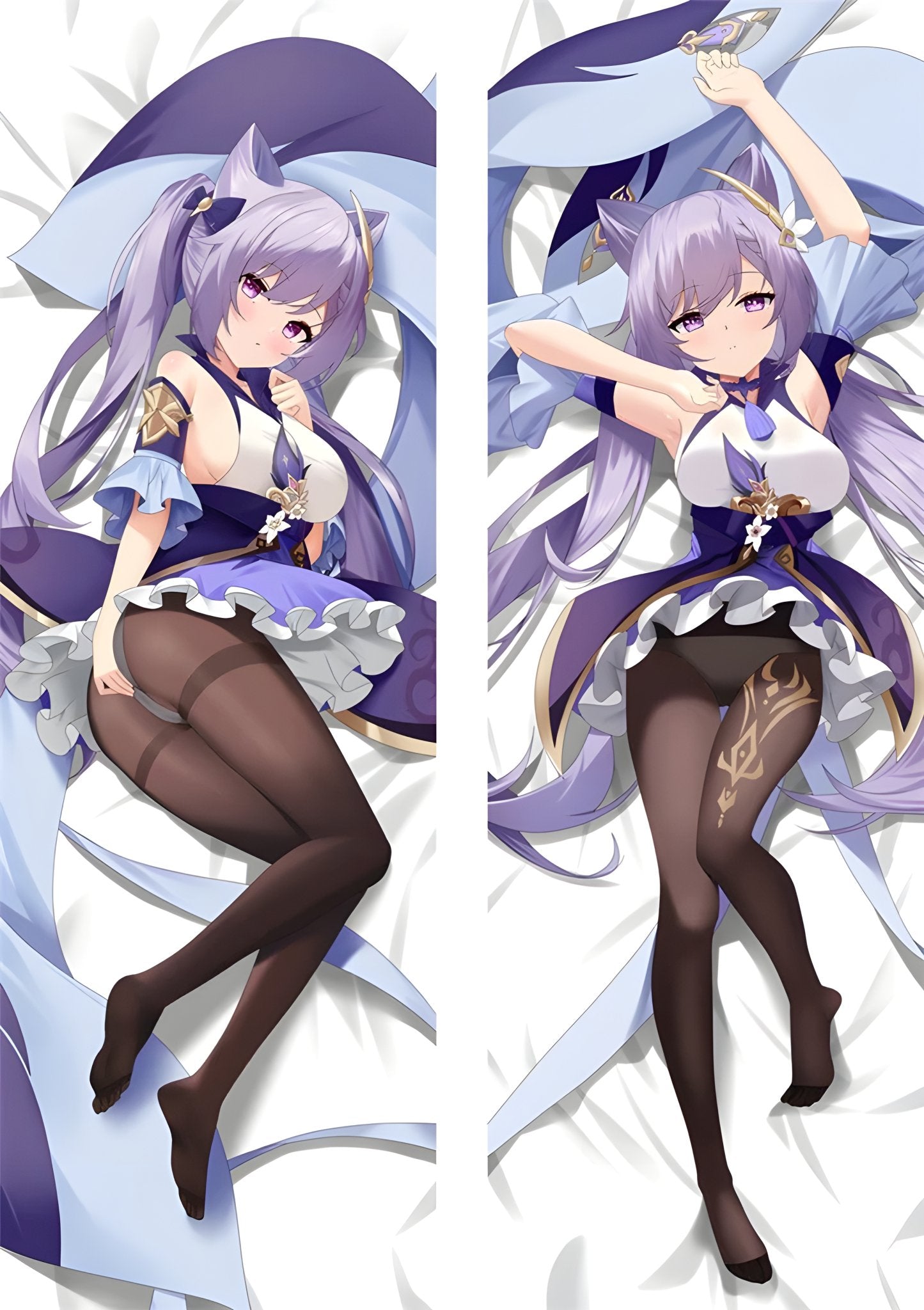 Keqing Genshin Impact Body Pillow Cover