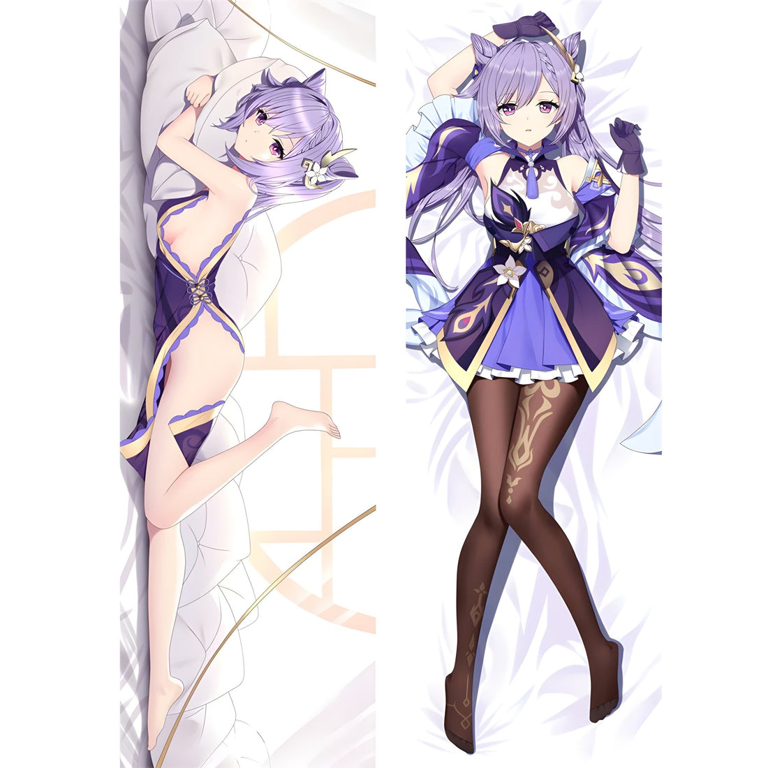 Keqinq / Genshin Impact / Body Pillow Cover - PillowHub 50x150 PEACH SKIN