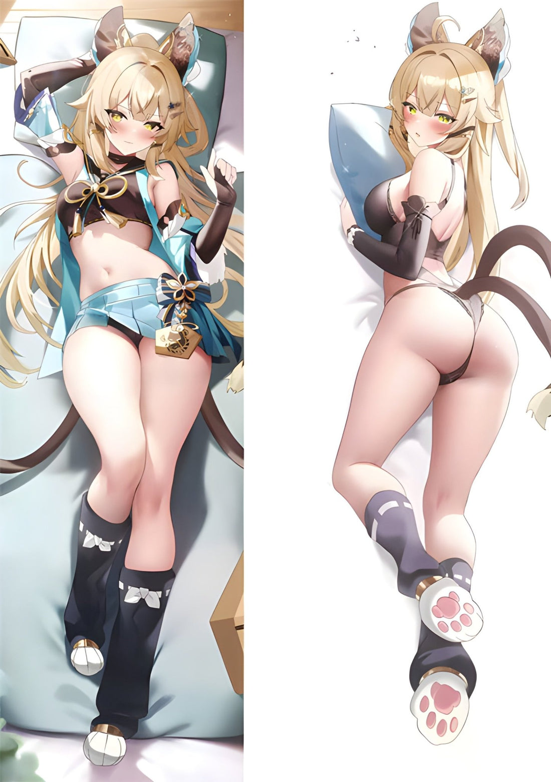 Kirara / Genshin Impact / Body Pillow Cover - PillowHub 50x150 PEACH SKIN