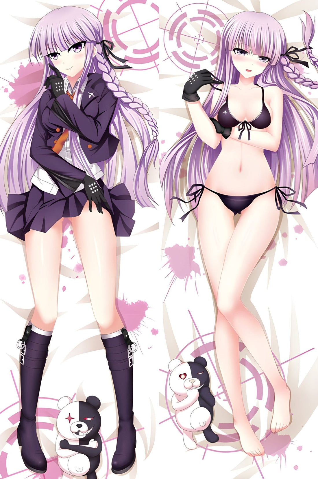 Kyoko Kirigiri / Danganronpa / Body Pillow Cover - PillowHub 50x150 PEACH SKIN