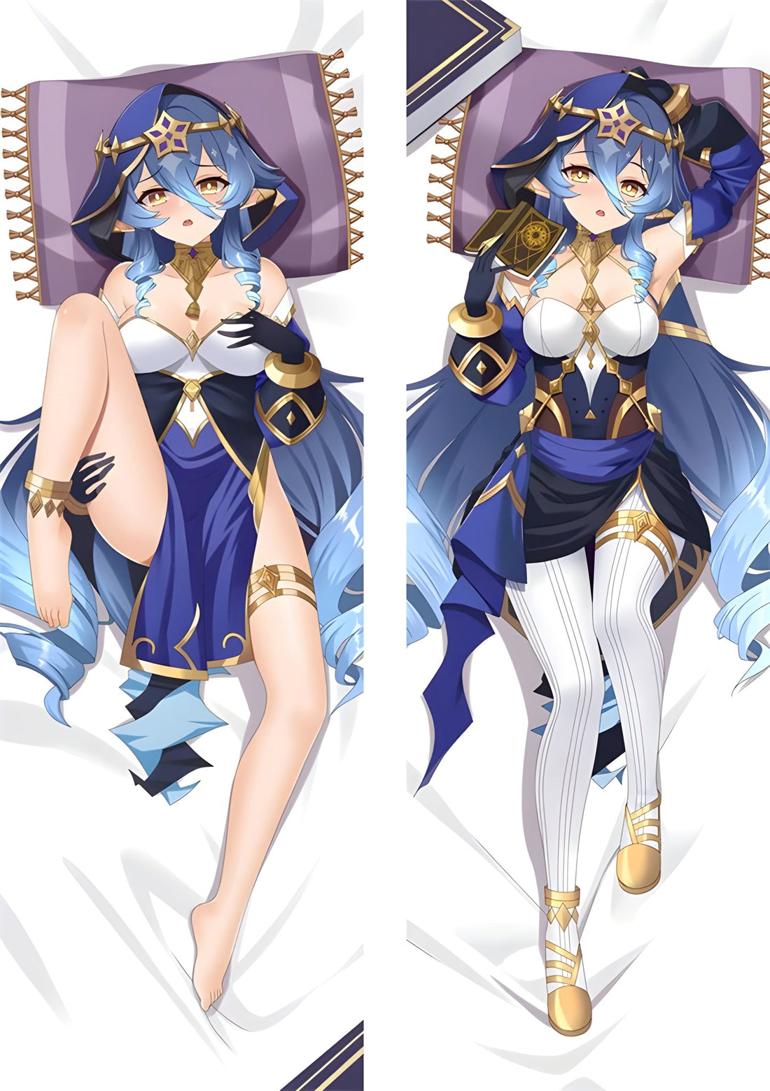 Layla / Genshin Impact / Body Pillow Cover - PillowHub 50x150 PEACH SKIN