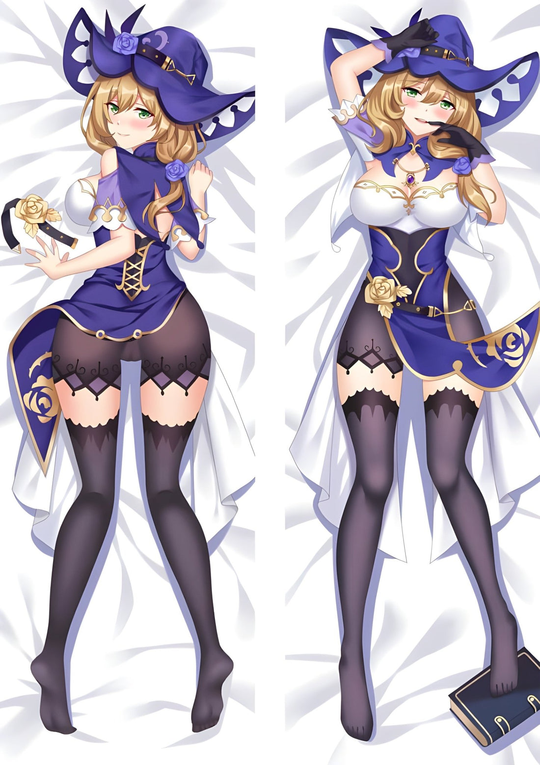 Lisa / Genshin Impact / Body Pillow Cover - PillowHub 50x150 PEACH SKIN