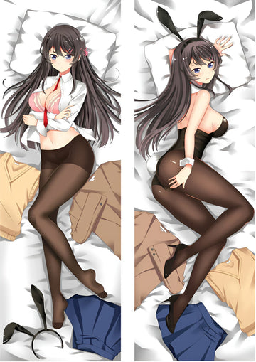 Mai Sakurajima anime pillow cover