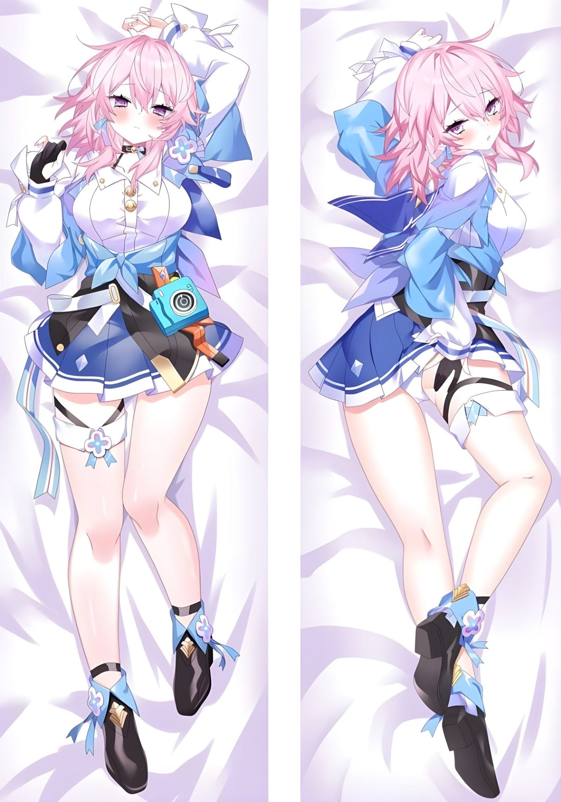 March 7th / Honkai Star Rail / Body Pillow Cover - PillowHub 50x150 PEACH SKIN