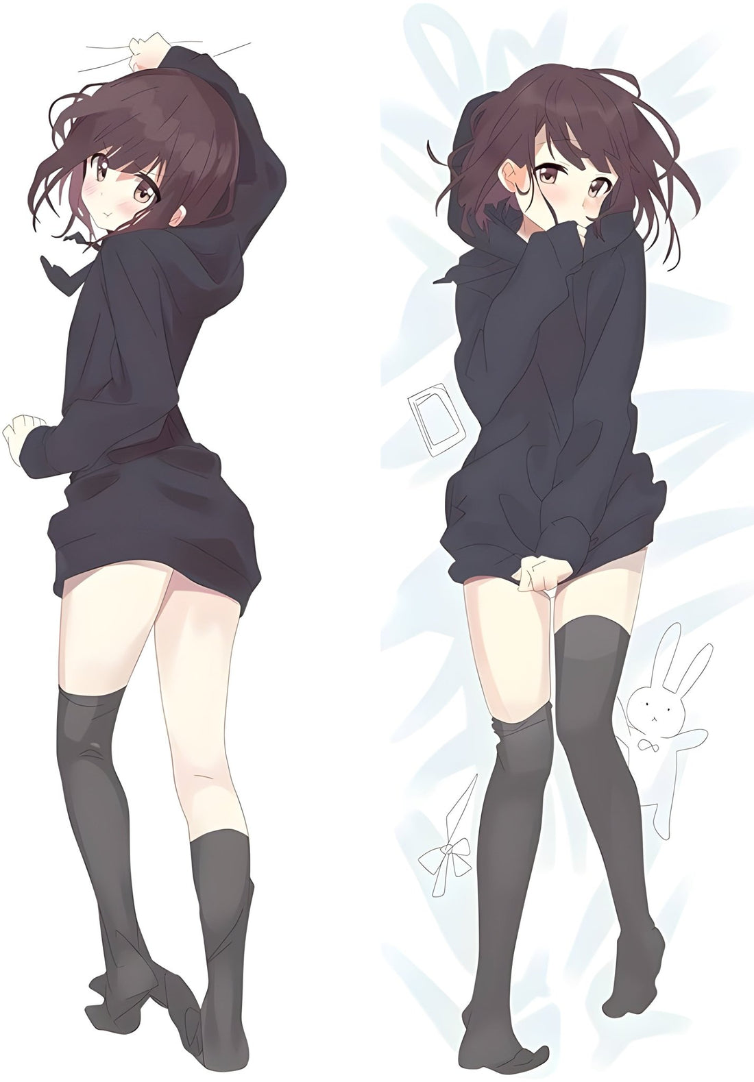 Menhera Chan Mudae Body Pillow Cover