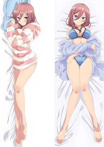 Miku Nakano / The Quintessential Quintuplets / Body Pillow Cover - PillowHub 50x150 PEACH SKIN