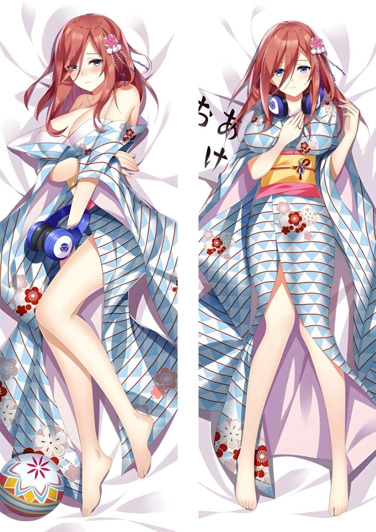 Miku Nakano / The Quintessential Quintuplets / Body Pillow Cover - PillowHub 50x150 PEACH SKIN