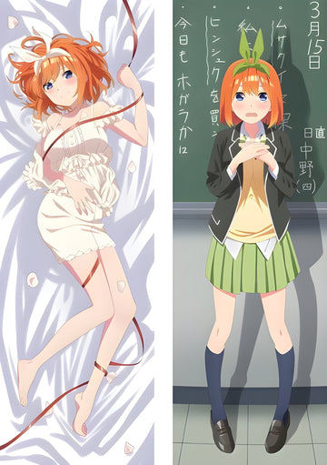 Miku Nino / The Quintessential Quintuplets / Body Pillow Cover - PillowHub 50x150 PEACH SKIN