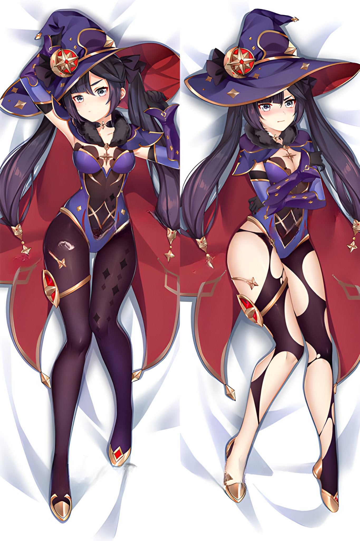 Mona / Genshin Impact / Body Pillow Cover - PillowHub 50x150 PEACH SKIN