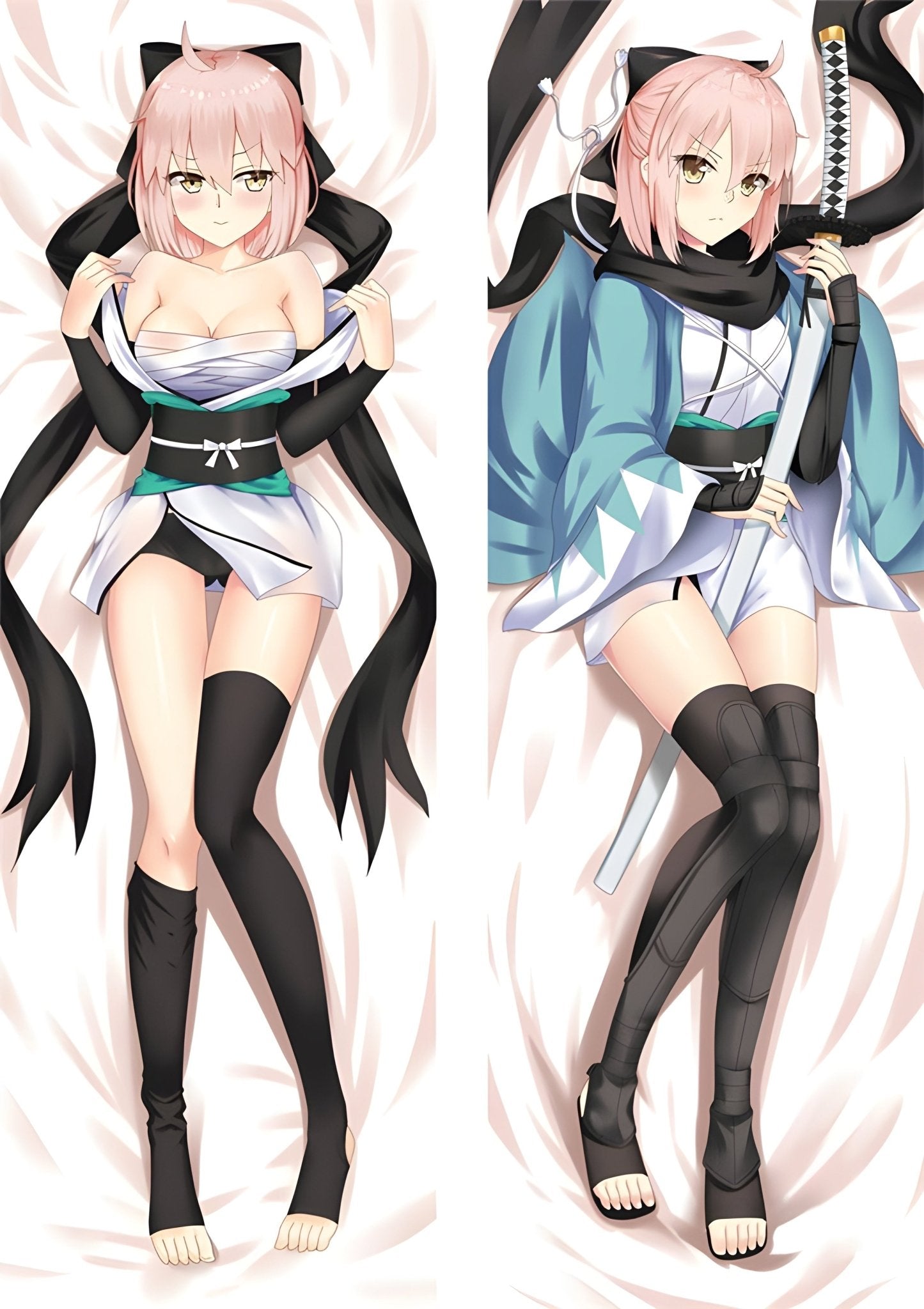 Okita Souji / Fate Series / Body Pillow Cover - PillowHub 50x150 PEACH SKIN