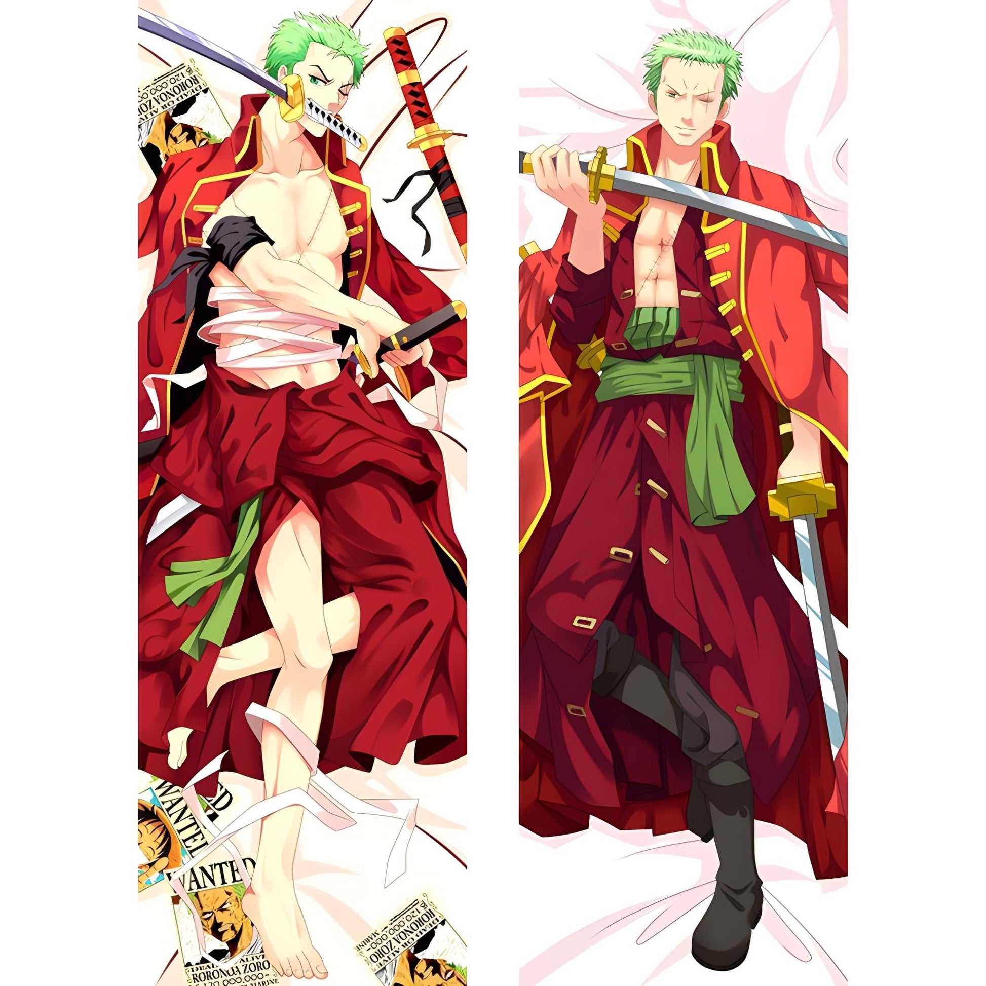 Roronoa Zoro One Piece Body Pillow Cover