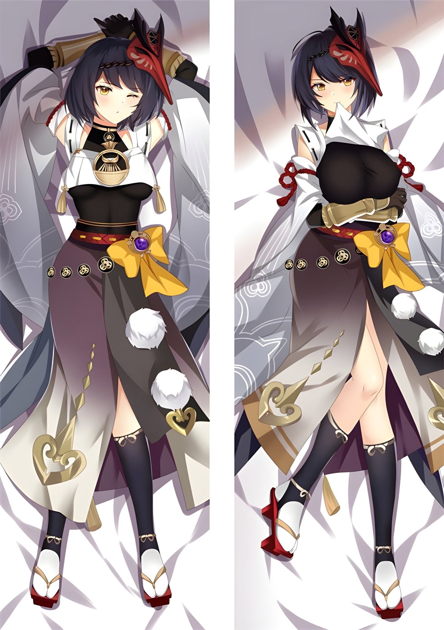 Sara / Genshin Impact / Body Pillow Cover - PillowHub 50x150 PEACH SKIN