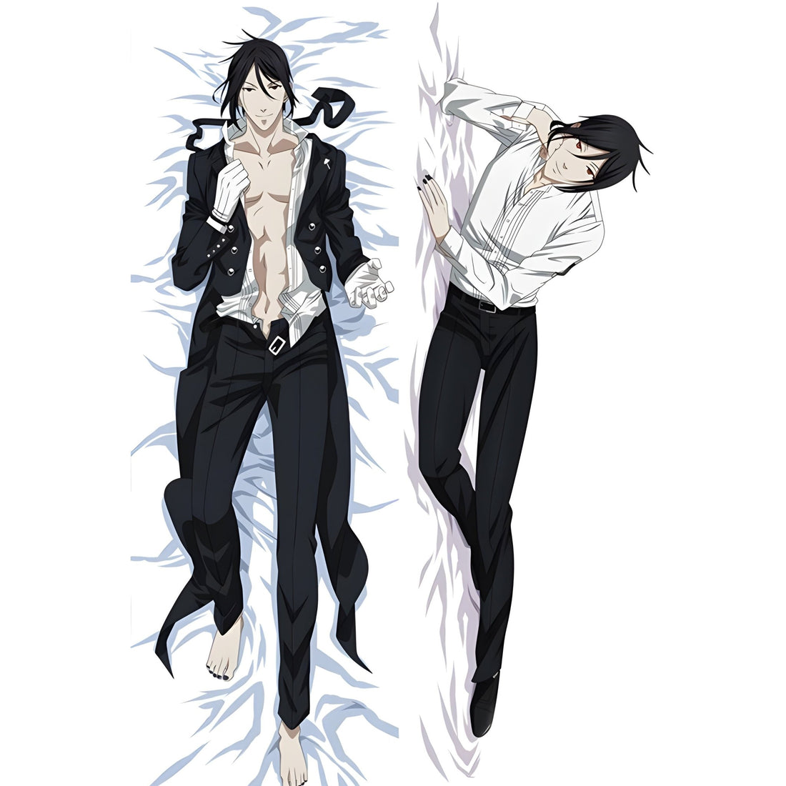 Sebastian Michaelis / Black Butler / Body Pillow Cover - PillowHub 50x150 PEACH SKIN