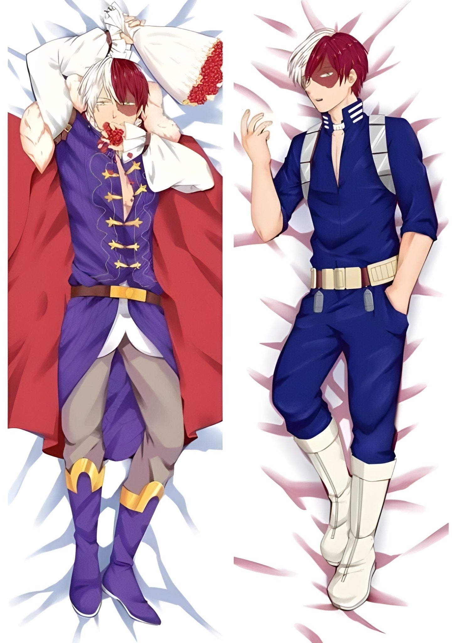 Shoto Todoroki / My Hero Academia / Body Pillow Cover - PillowHub 50x150 PEACH SKIN