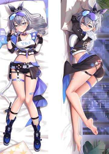 Silver Wolf / Honkai Star Rail / Body Pillow Cover - PillowHub 50x150 PEACH SKIN