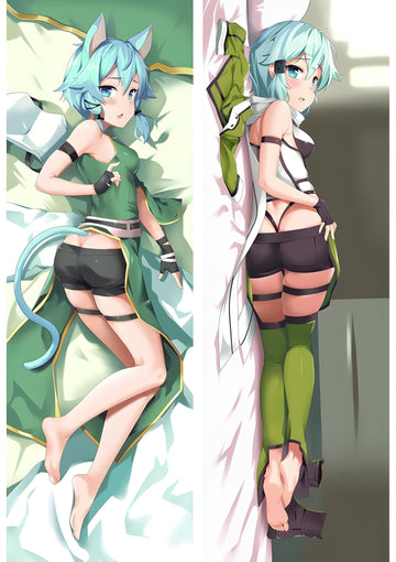 Sinon / Sword Art Online / Body Pillow Cover - PillowHub 50x150 PEACH SKIN