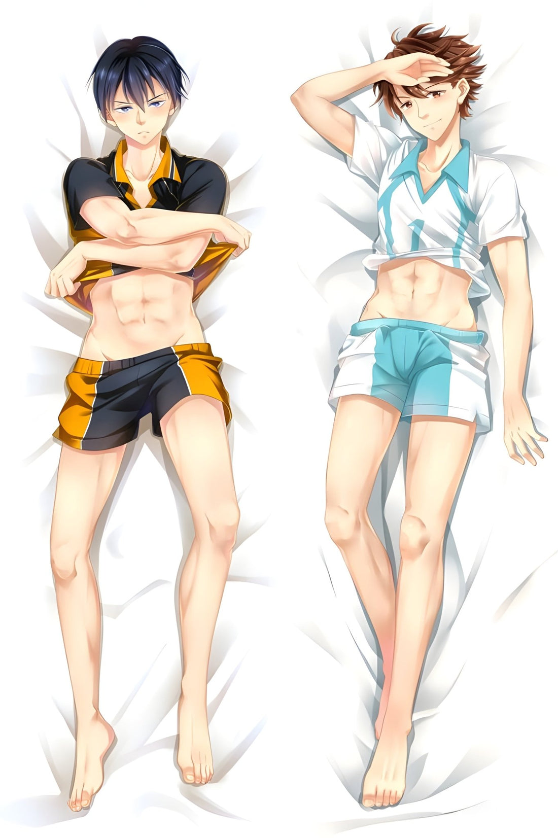 Tobio Kageyama & Toru Oikawa / Haikyu / Body Pillow Cover - PillowHub 50x150 PEACH SKIN