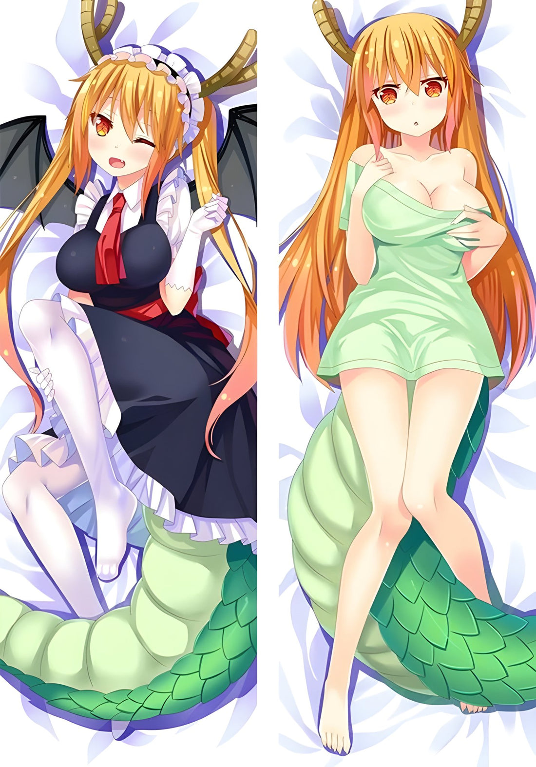 Tohru / Miss Kobayashi's Dragon Maid / Body Pillow Cover - PillowHub 50x150 PEACH SKIN