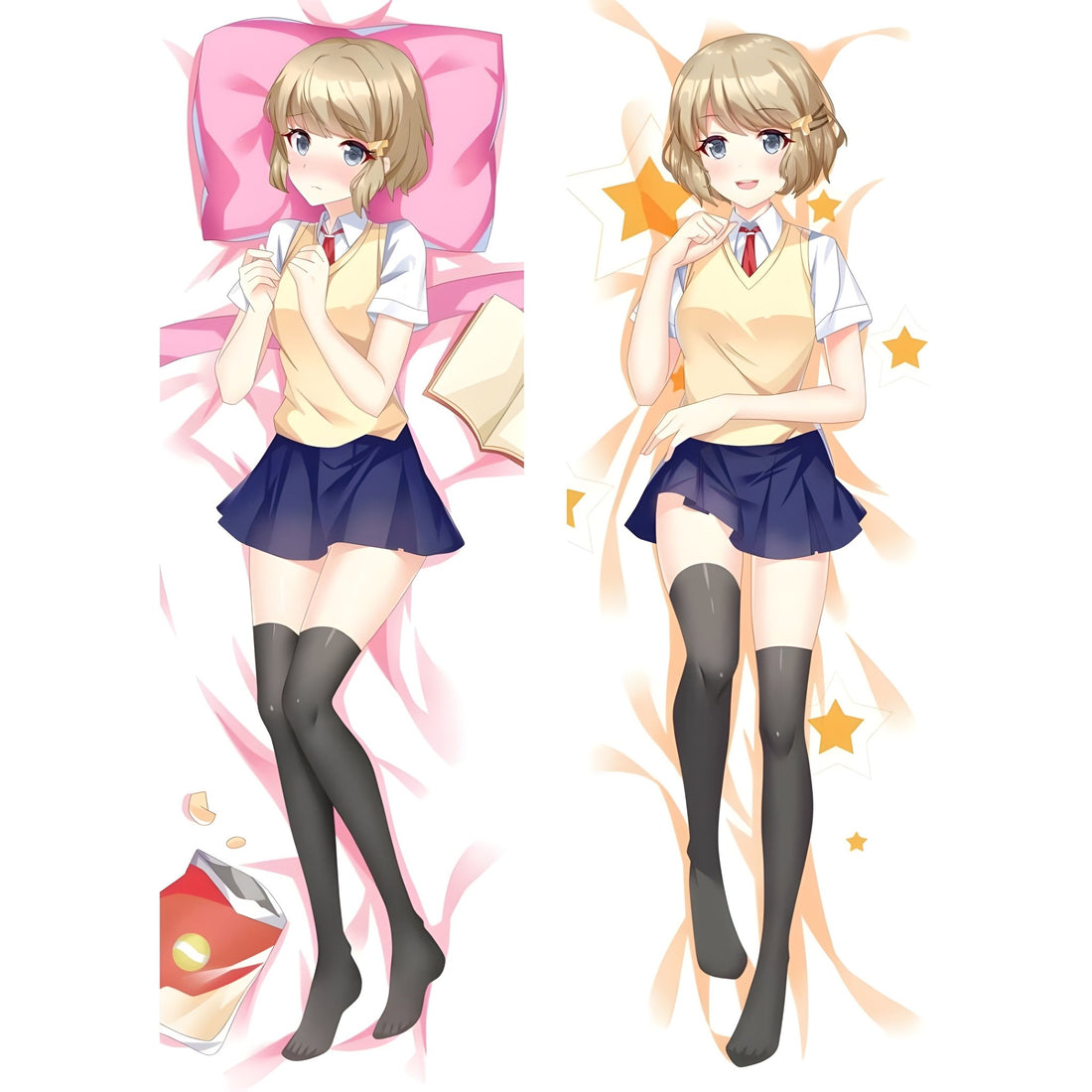 Tomoe Koga anime pillow cover