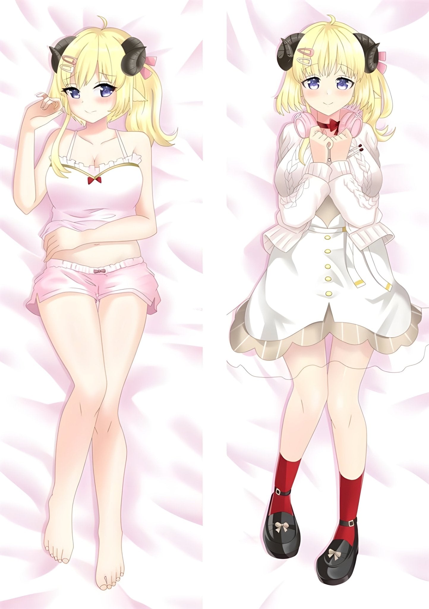 Tsunomaki Watame / Vtube / Body Pillow Cover - PillowHub 50x150 PEACH SKIN