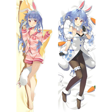 Usada Pekora / Vtube / Body Pillow Cover - PillowHub 50x150 PEACH SKIN